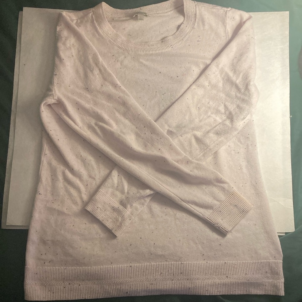 Light Pink Speckled Sweater